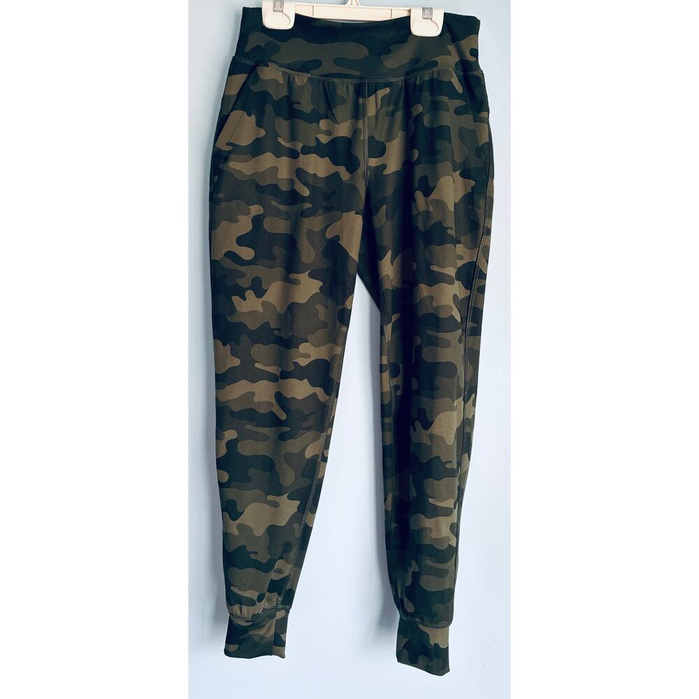 Champion Soft Touch Jogger Women's Small Camouflage Camo Green - Picture 2 of 9